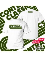 CONTRA CLASSICS - Unisex T-Shirt white/green print