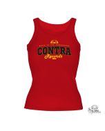 Contra Records - "dress up for..." Girl Tanktop red