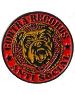 Contra Records "Antisocial Bulldog" - Metal-Pin