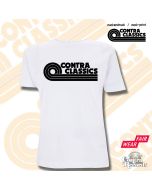 CONTRA CLASSICS - T-Shirt white front/neck-print