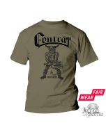 Contra Records - "devil" unisex T-Shirt military green