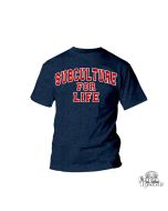 Subculture for Life " college letters" T-Shirt heather navy
