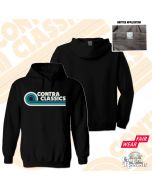 CONTRA CLASSICS - Hoody black with knitted application