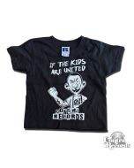 Contra Records "If the Kids are united" Kids Shirt black