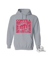 Contra Records - "In Your Face" - Hoody grey