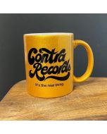 Contra Records "it's the real thing" - Tasse/Mug gold