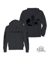 Telekoma - Kellerrock - Zip Hooded Jacket dark heather grey