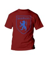 Suede Razors - Lion -T-Shirt oxblood