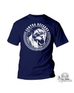 Contra Records - "Lion" - T-Shirt navy blue