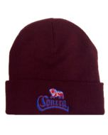 Contra Records - Bulldog - Beanie (Oxblood)