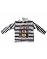 Contra Kids Wear - "Subculture Kids" Longsleeve Shirt navy/white