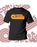 CONTRA CLASSICS - Unisex T-Shirt black yellow/red print