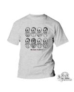 Never Surrender - by Duck Plunkett - T-Shirt grey