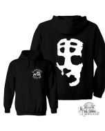 Slapshot - "Big Mask" Hoody black front/backprint (2nd choice!)