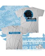 Subculture For Life - "small man..." T-Shirt grey front/backprint