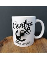 Contra - classic Anchor - Tasse/Mug matte white
