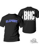 Slapshot - Black and Blue - T-Shirt front/backprint