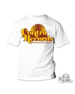 Contra Records - "Vinylcollectors do it better" T-Shirt White-S (last size!)