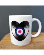 Vinyl love affair - "Mod Target" - Tasse/Mug