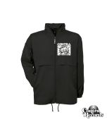Contra Records - "In Your Face" - Windbreaker Jacket - black